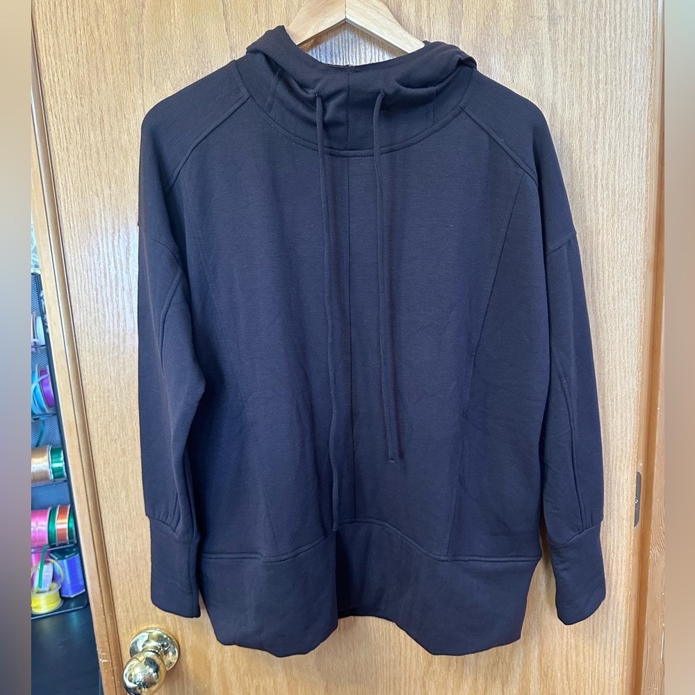 LulaRoe Regan brown hoodie Size XS